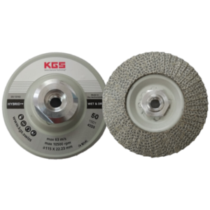 KGS Hybrid Diamond Flap Disc – 50 Grit